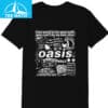 Oasis Wonderwall Lyrics Graphic Shirt
