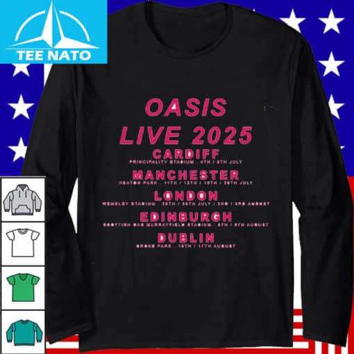 Oasis World Tour 2025 Shirt - Image 3