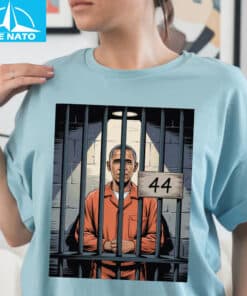Obama Parody Wanted For Treason Shirt2