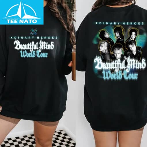 Odinary Heroes Beautiful Mind World Tour 2025 Shirt - Image 2