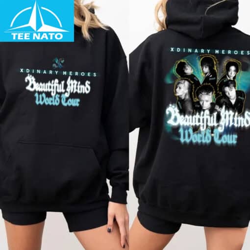 Odinary Heroes Beautiful Mind World Tour 2025 Shirt - Image 3