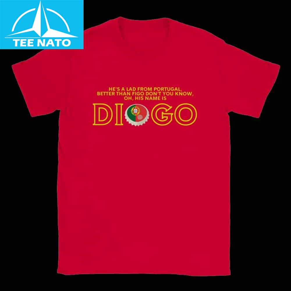 Diogo Jota Shirt in action