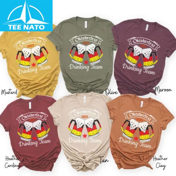Oktoberfest 2025 Drinking team Shirt