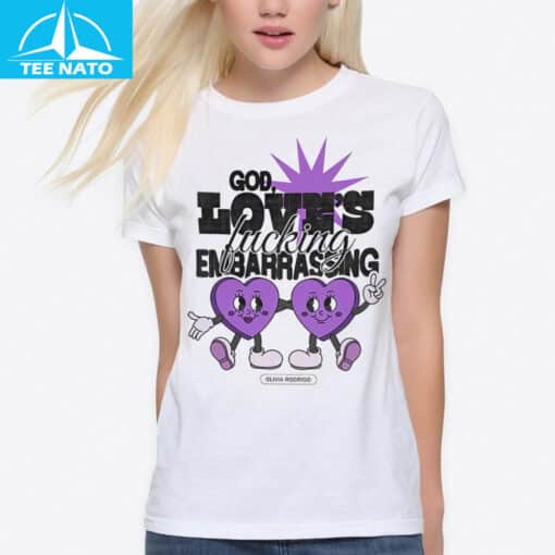Olivia Rodrigo Love Is Embarrassing T-Shirt - Image 4