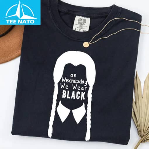 On Wednesdays We Wear Black Shirt - Image 2