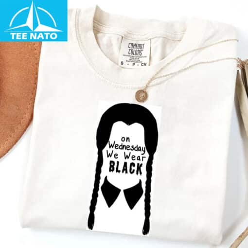 On Wednesdays We Wear Black Shirt - Image 3