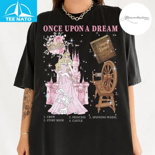Once Upon A Time Disney Aurora Princess Shirt - Image 3