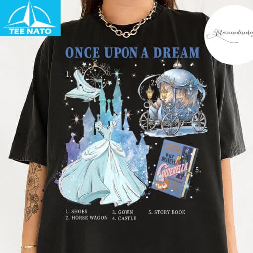 Once Upon A Time Disney Cinderella Shirt - Image 3