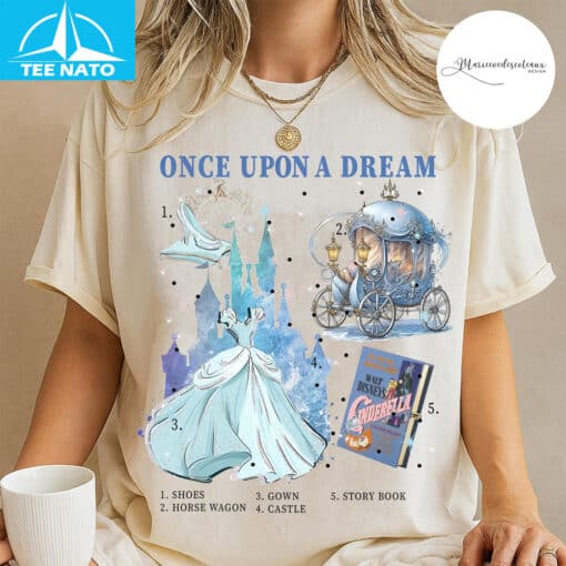 Once Upon A Time Disney Cinderella Shirt - Image 4
