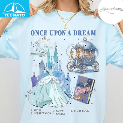 Once Upon A Time Disney Cinderella Shirt - Image 5