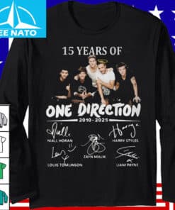 One Direction 15 Years 2010 2025 Shirt2