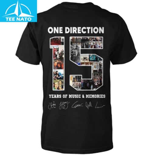 One Direction 15 Years of Music Shirt - Image 3