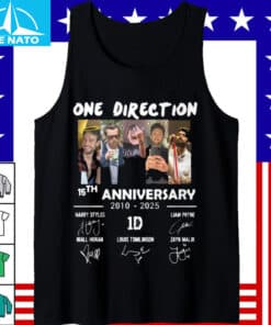 One Direction 15th Anniversary 2010 2025 Signatures Shirt4