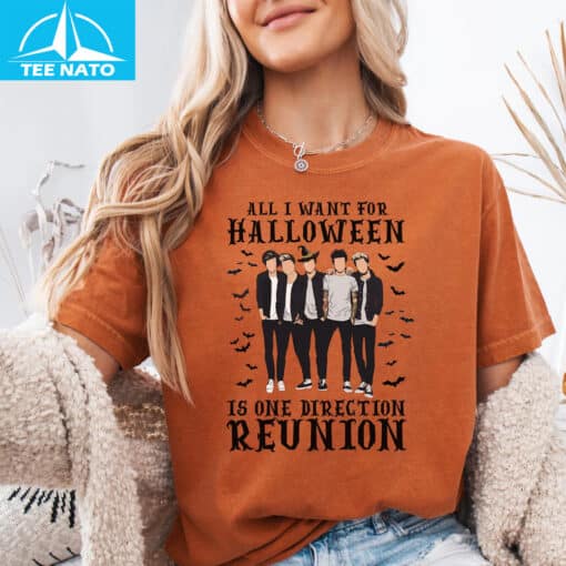 One Direction Reunion Halloween Shirt - Image 5