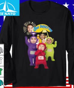One Direction Teletubbies Graphic Shirt2