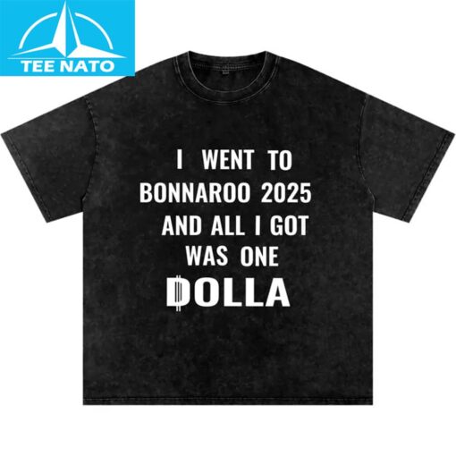 One Dolla Bonnaroo 2025 Shirt - Image 3