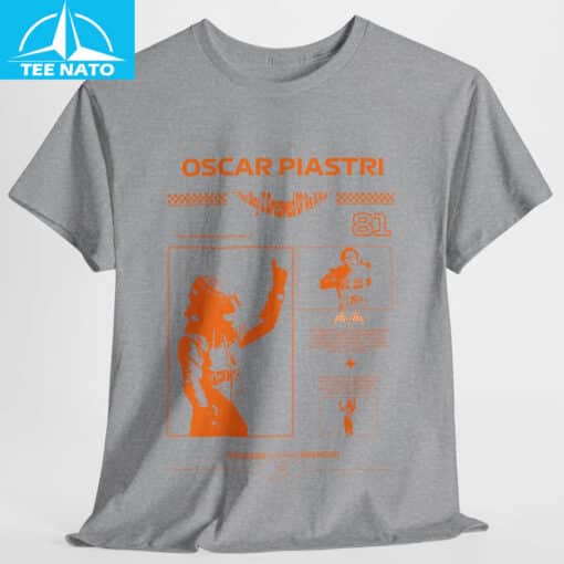 Oscar Piastri Mclaren F1 Shirt - Image 5