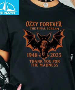 Ozzy Forever The Final Scream 1948 2025 Thank You For The Madness Shirt3