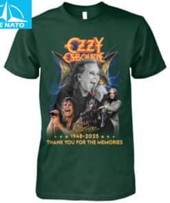 Ozzy Osbourne 1948 2025 Career Tribute Thank You For The Memories Shirt2
