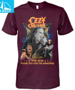 Ozzy Osbourne 1948 2025 Career Tribute Thank You For The Memories Shirt3