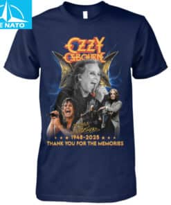 Ozzy Osbourne 1948 2025 Career Tribute Thank You For The Memories Shirt4