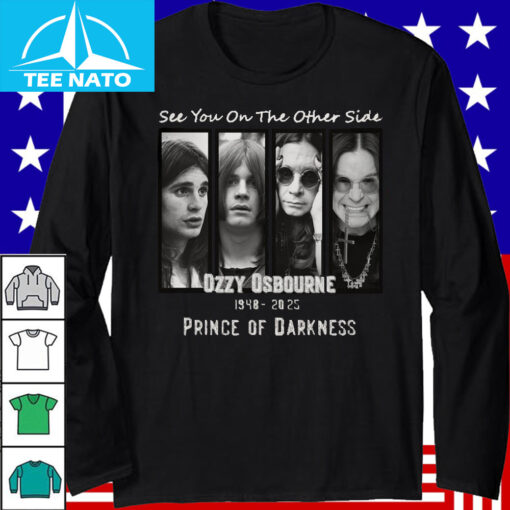 Ozzy Osbourne 1948-2025 See You On The Other Side Shirt - Image 4