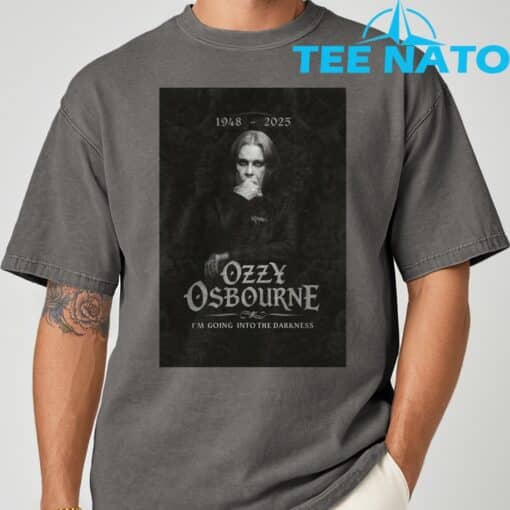 Ozzy Osbourne – 1948-2025 Into the Darkness T-Shirt - Image 4