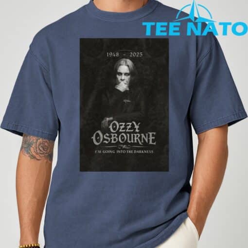 Ozzy Osbourne – 1948-2025 Into the Darkness T-Shirt - Image 7