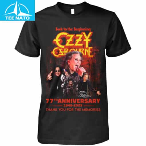 Ozzy Osbourne 1948 2025 Shirt
