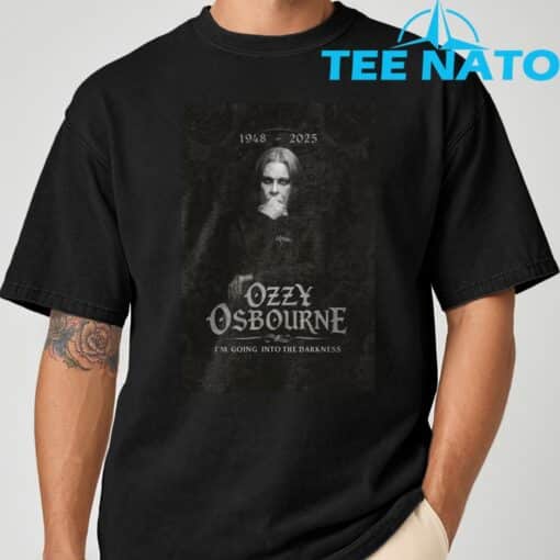 Ozzy Osbourne – 1948-2025 Into the Darkness T-Shirt - Image 3