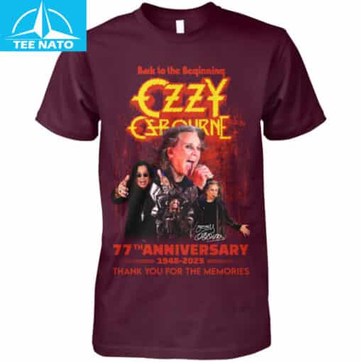 Ozzy Osbourne 1948 2025 Shirt - Image 4