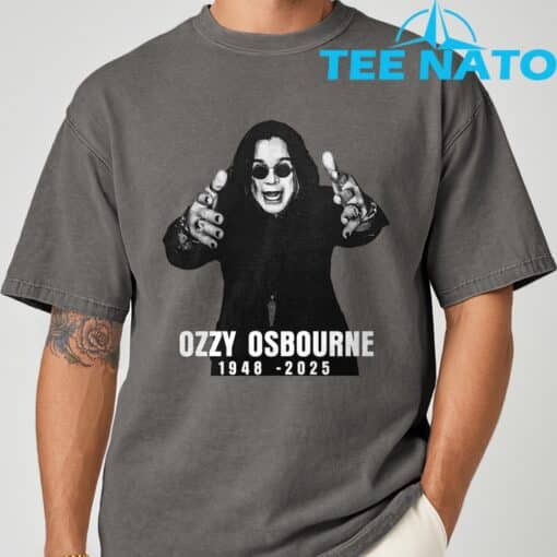 Ozzy Osbourne 1948-2025 T-Shirt - Image 4