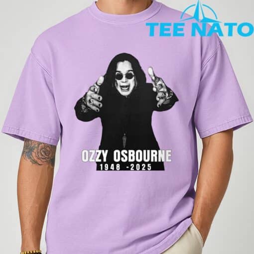 Ozzy Osbourne 1948-2025 T-Shirt - Image 5