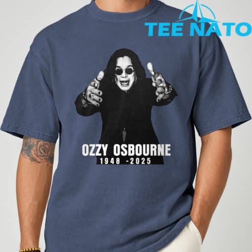 Ozzy Osbourne 1948-2025 T-Shirt - Image 6