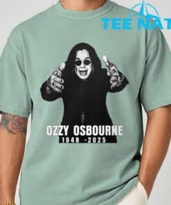Ozzy Osbourne 1948 2025 T Shirt 6