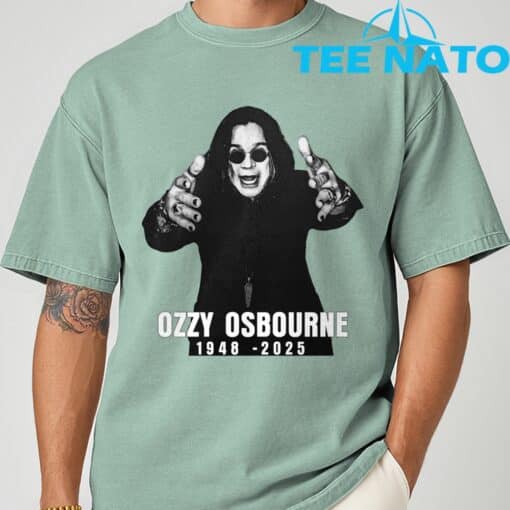 Ozzy Osbourne 1948-2025 T-Shirt - Image 8