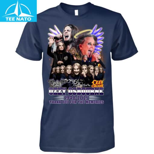 Ozzy Osbourne 1948-2025 Thank You For The Memories Shirt - Image 5