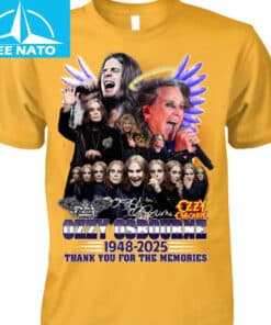 Ozzy Osbourne 1948 2025 Thank You For The Memories Tribute Shirt2