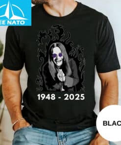 Ozzy Osbourne 1948 2025 Tribute Shirt 3