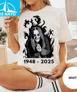 Ozzy Osbourne 1948 2025 Tribute Shirt 4