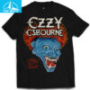 Ozzy Osbourne 1984 Tour Werewolf Flame Shirt
