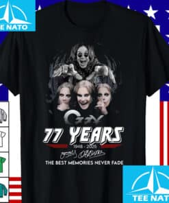 Ozzy Osbourne 77 Years 1948 2025 Shirt2