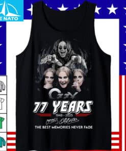 Ozzy Osbourne 77 Years 1948 2025 Shirt3