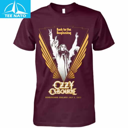 Ozzy Osbourne Back To The Beginning Shirt - Image 4