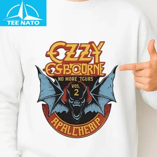 Ozzy Osbourne Bat No More Tours Vol 2 Shirt - Image 4