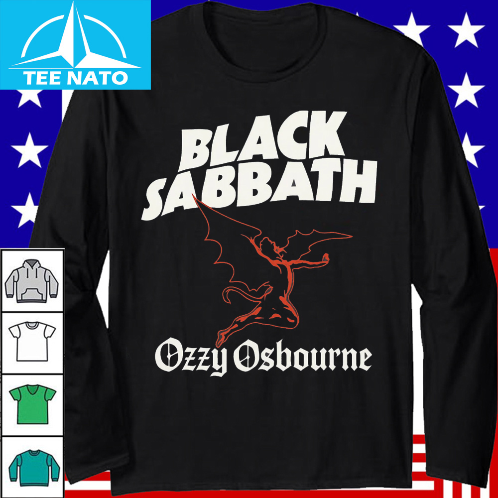 Second view of the Ozzy Osbourne Black Sabbath Shirt