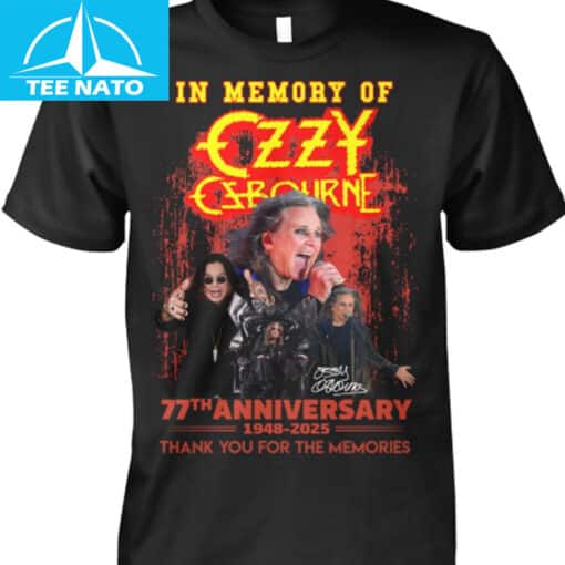 RIP Ozzy Osbourne 1948-2025 Prince of Darknessc Shirt