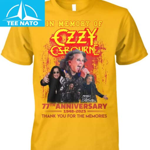 RIP Ozzy Osbourne 1948-2025 Prince of Darknessc Shirt - Image 4