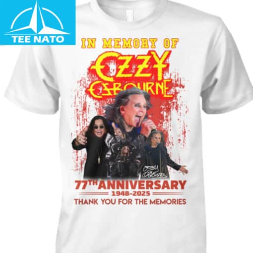 RIP Ozzy Osbourne 1948-2025 Prince of Darknessc Shirt - Image 3