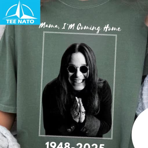 Ozzy Osbourne Mama I'm Coming Home 1948-2025 Memorial Shirt
